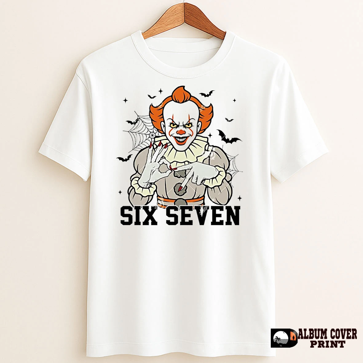 Original Pennywise Six 6 7 Six Seven Halloween T Shirt Sweater