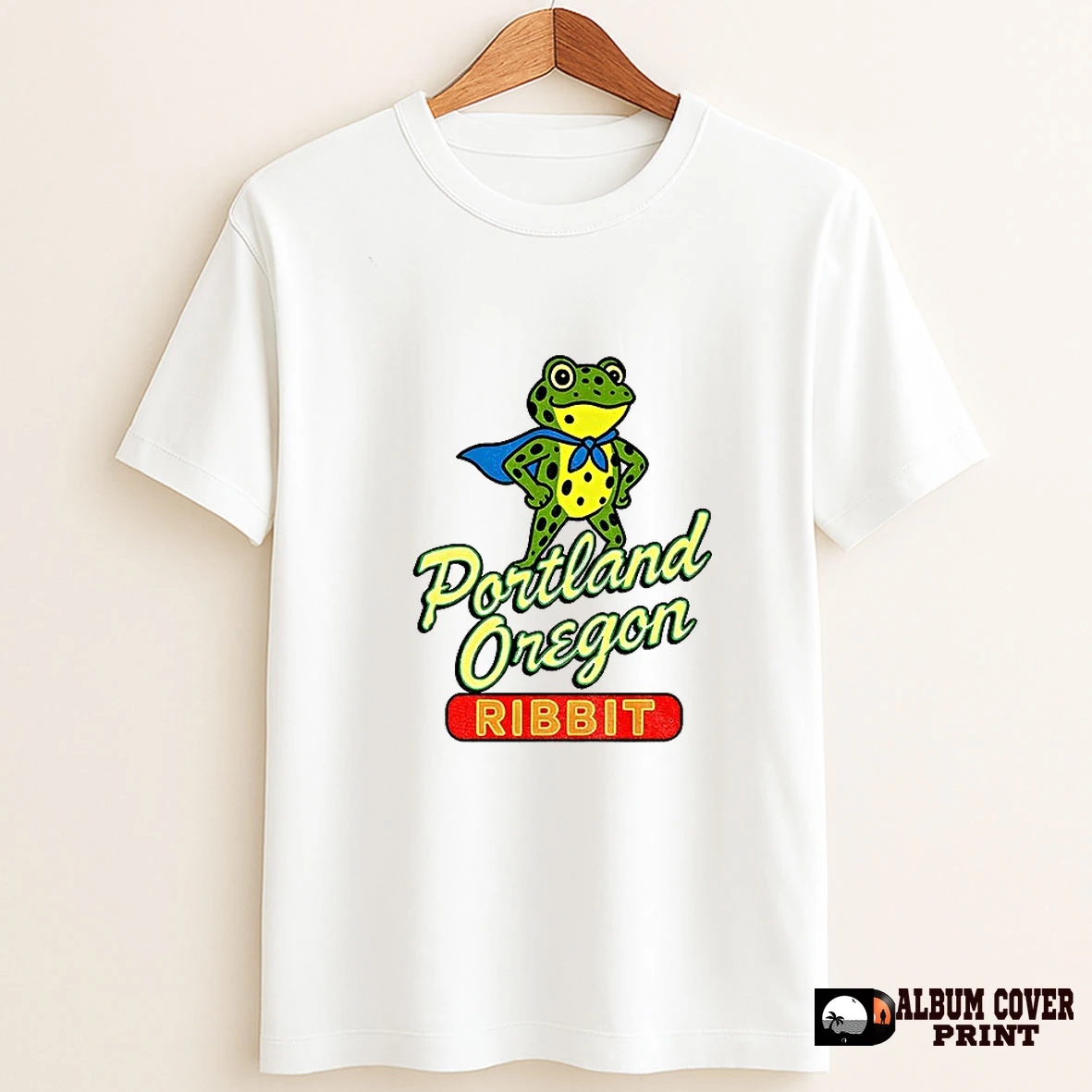 Original Portland Frog Portland Oregon Ribbit T Shirt Sweater