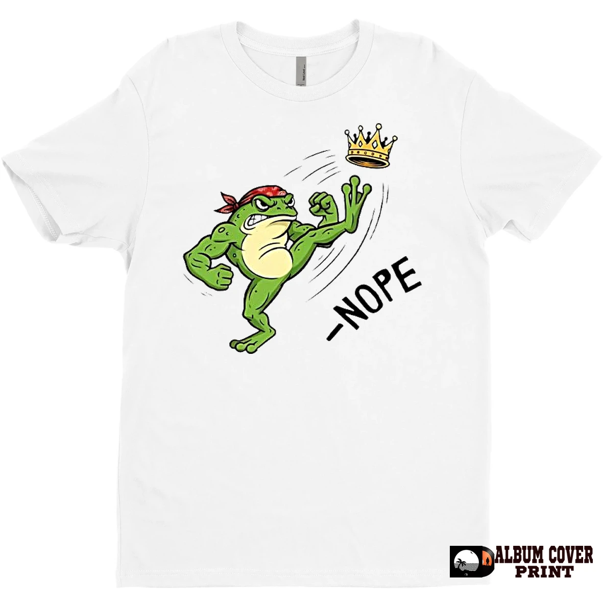 Original Portland Frog Comfort Colors No Kings In America T Shirt Sweater