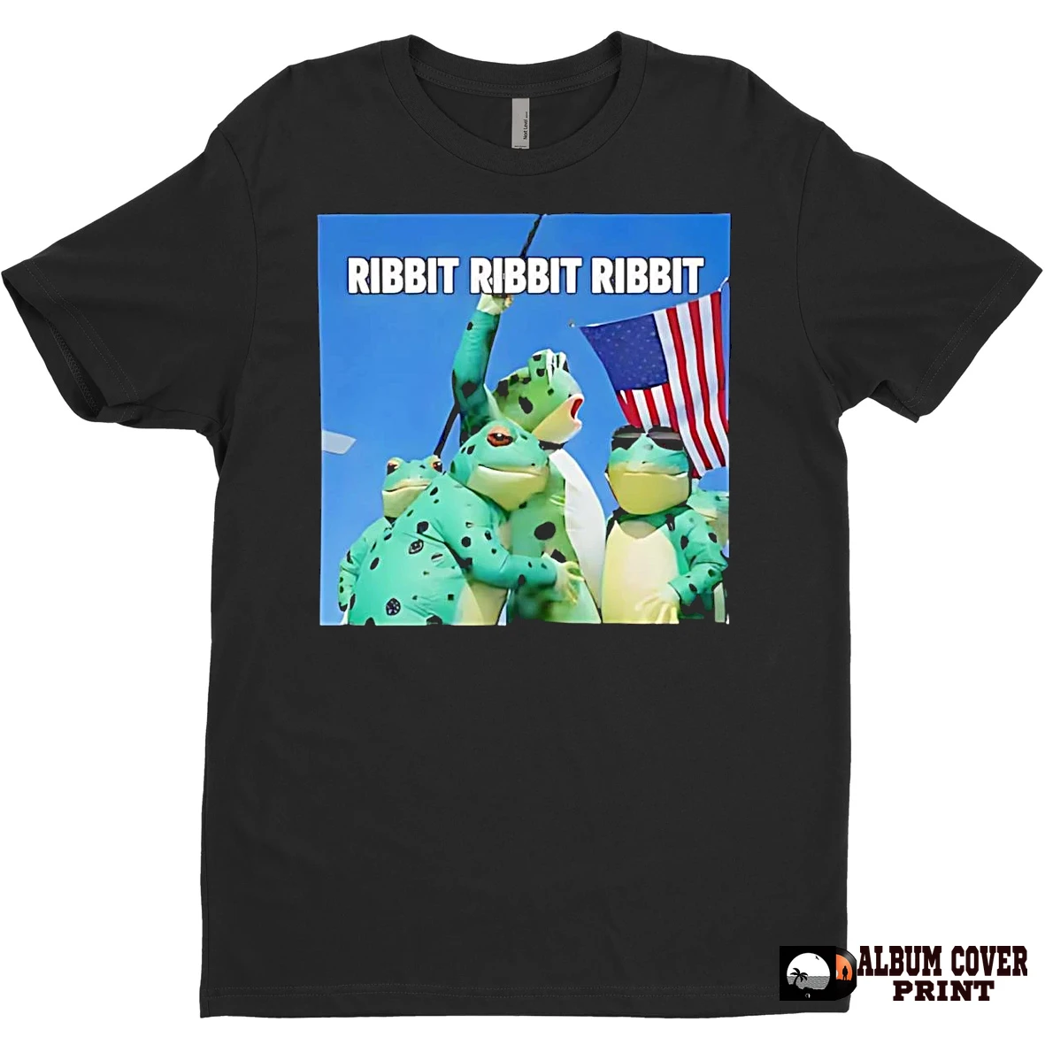 Original Portland Frog Ribbit Protest Trump Assassination Parody T Shirt Sweater