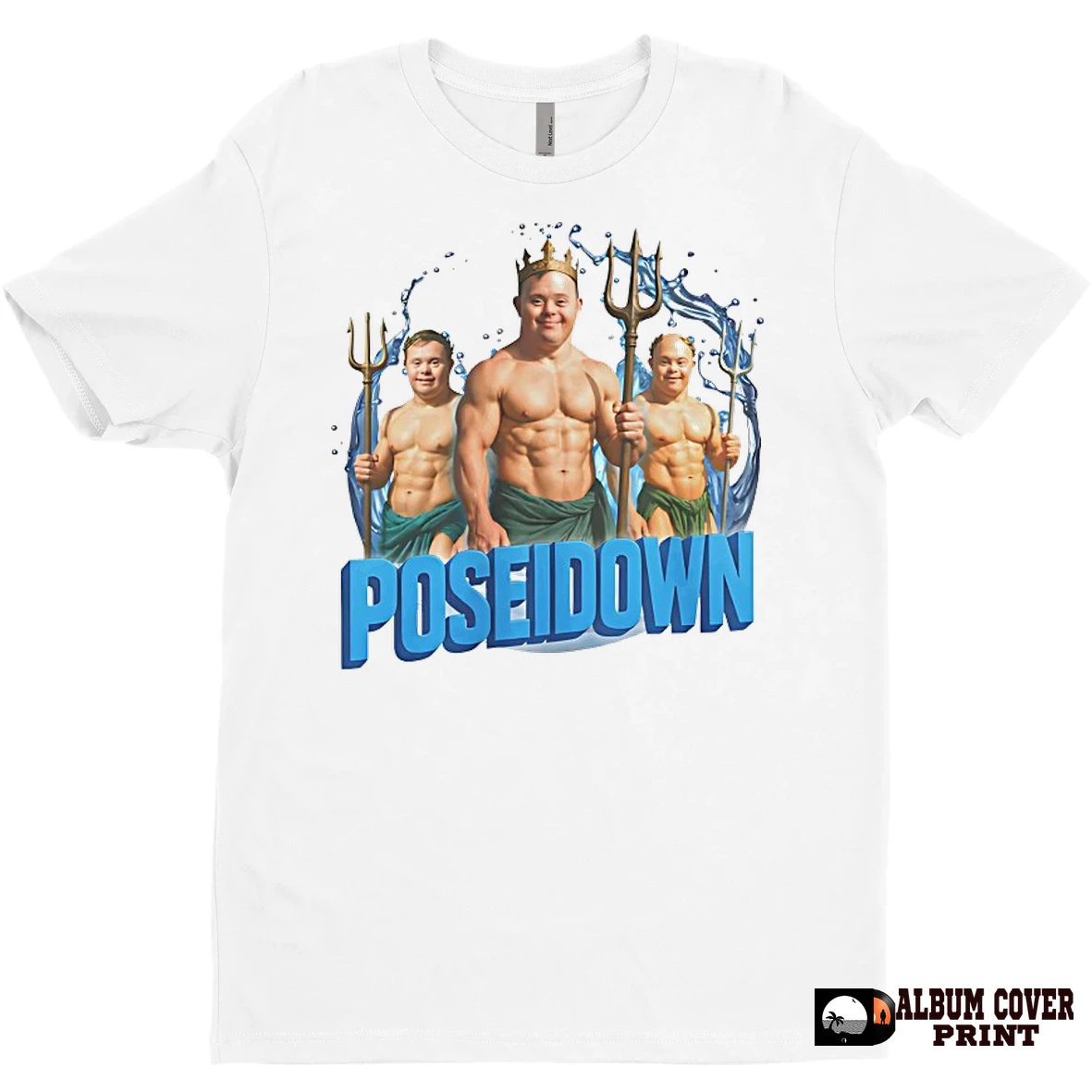 Original Poseidown Poseidon Down Syndrome T Shirt Sweater