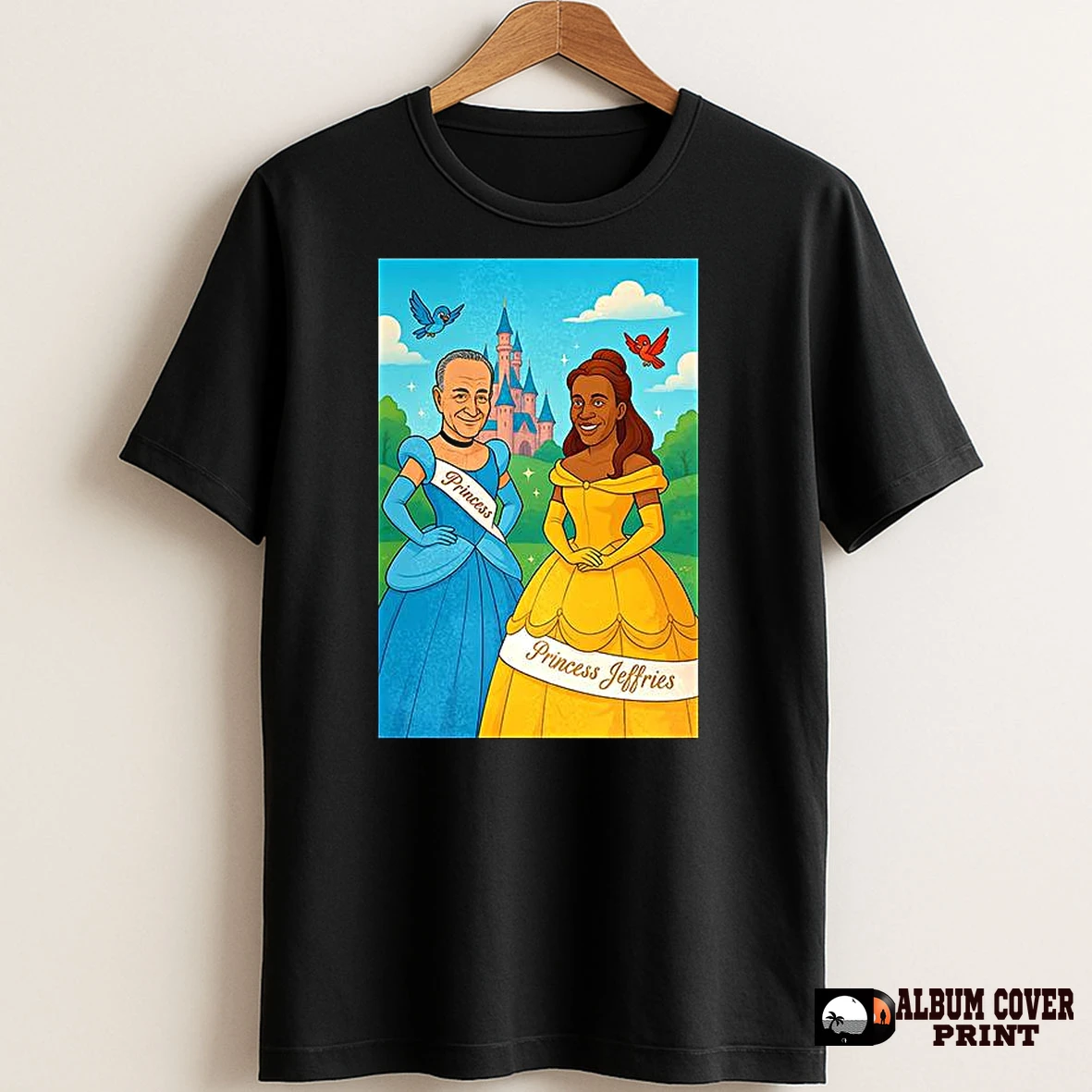 Original Princess And Princess Jeffries No Kings Cartoon T Shirt Sweater