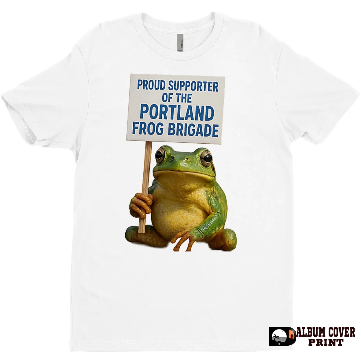 Original Proud Supporter Of The Portland Frog Brigade T Shirt Sweater