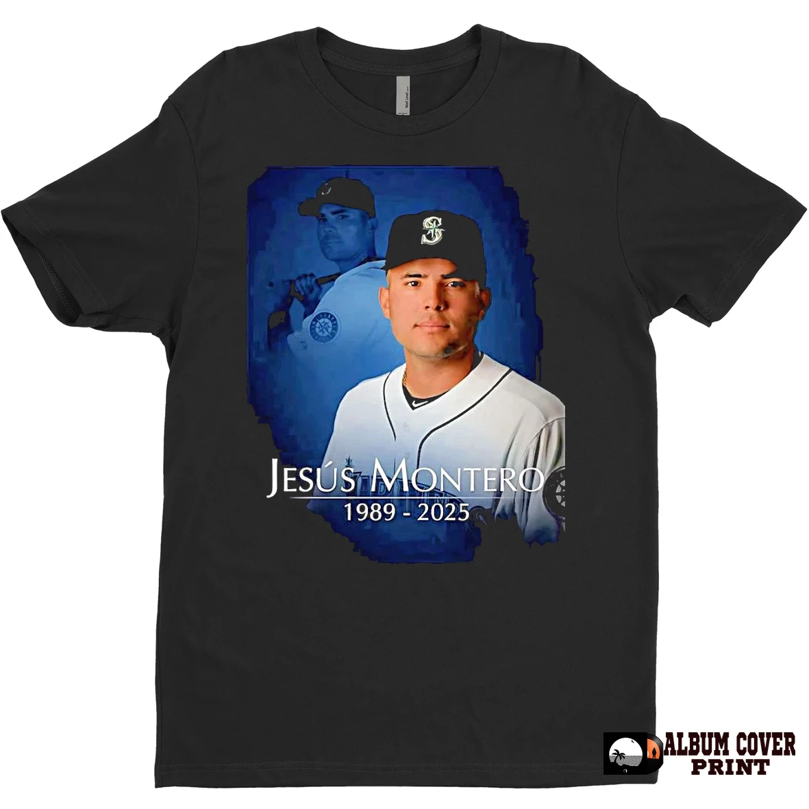 Original Rip Jesus Montero 1989 2025 Seattle Mariners T Shirt Sweater