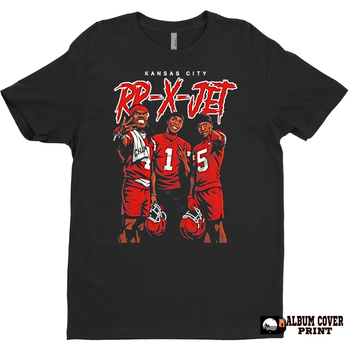 Original Rashee Rice Wearing Kansas City Rr X Jet T Shirt Sweater
