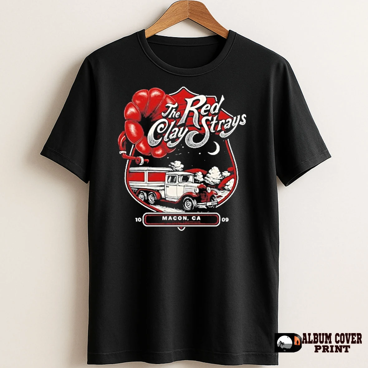 Original Red Clay Strays Oct 09 2025 Macon Ga T Shirt Sweater