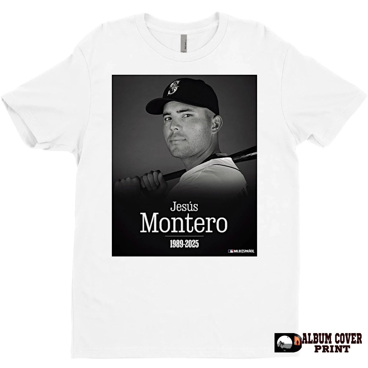 Original Rest In Peace Mlb Jesus Montero 1989 2025 Mlb Espanol T Shirt Sweater