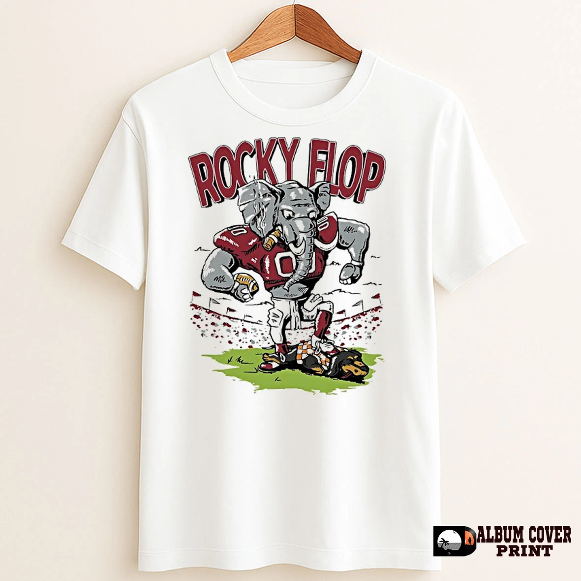 Original Rocky Flop Alabama Beat Tennessee Mascot T Shirt Sweater