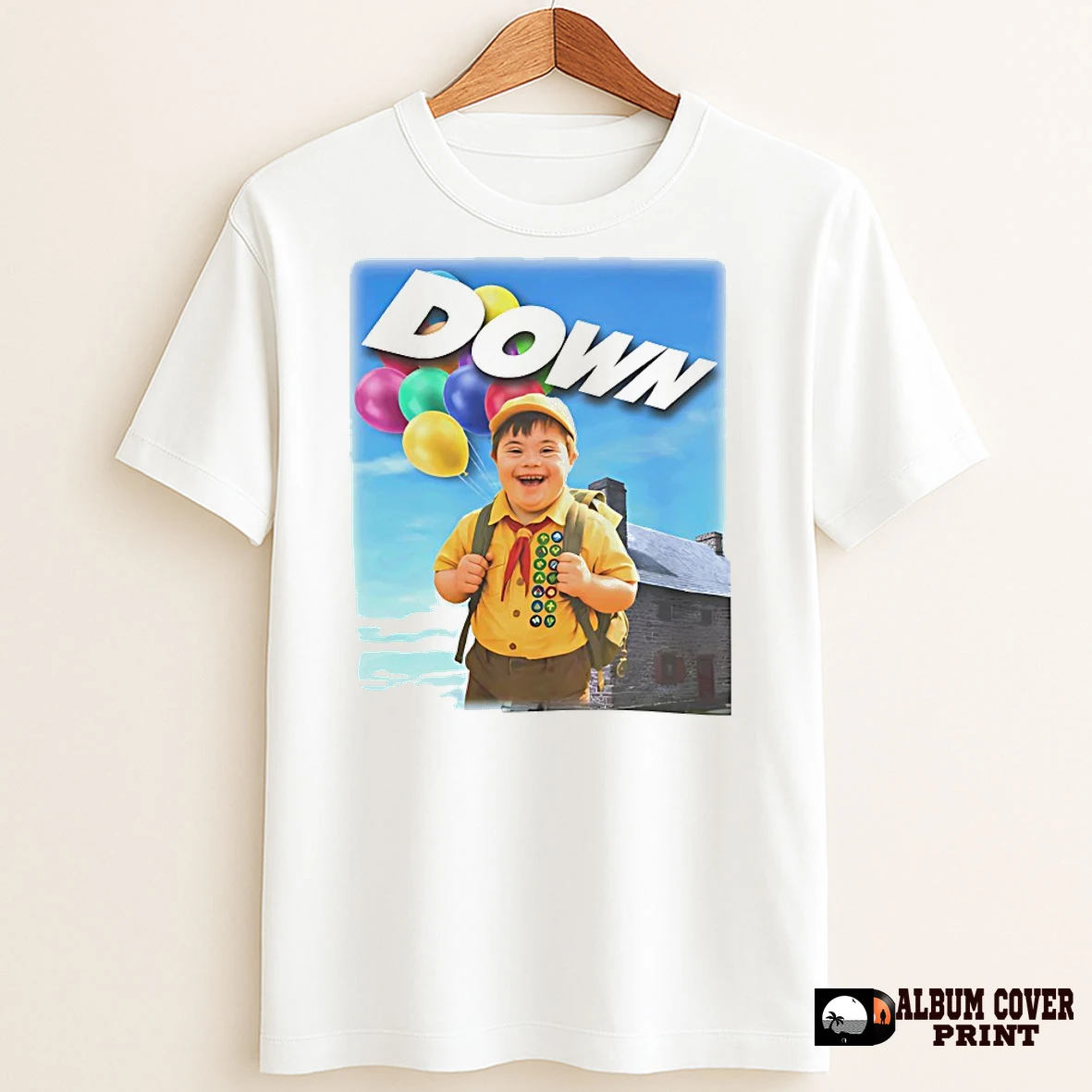 Original Russell Up Down T Shirt Sweater