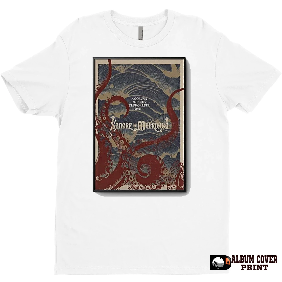 Original Sangre De Muerdago 10 26 2025a Coruna Spain T Shirt Sweater