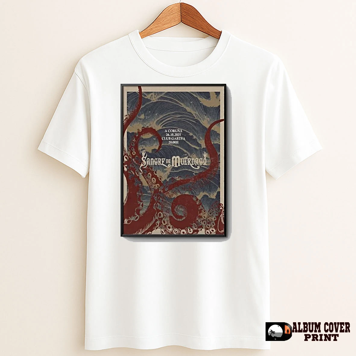 Original Sangre De Muerdago A Coruna Spain Tour On Oct 26 2025 T Shirt Sweater