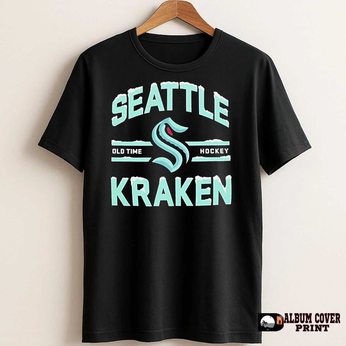 Original Seattle Kraken Snowcapped Old Time Hockey T Shirt Sweater