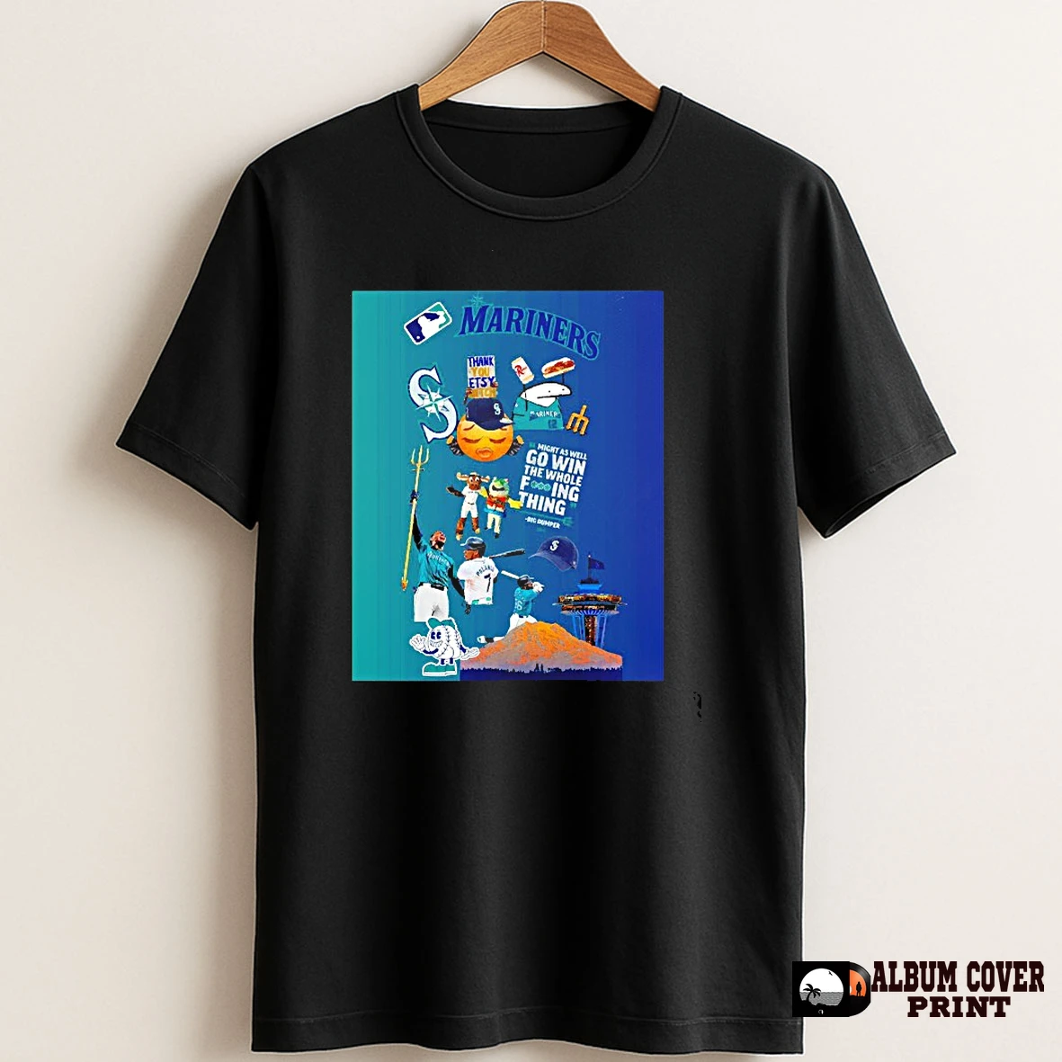 Original Seattle Mariners 2025 Champions Moments Collage T Shirt Sweater