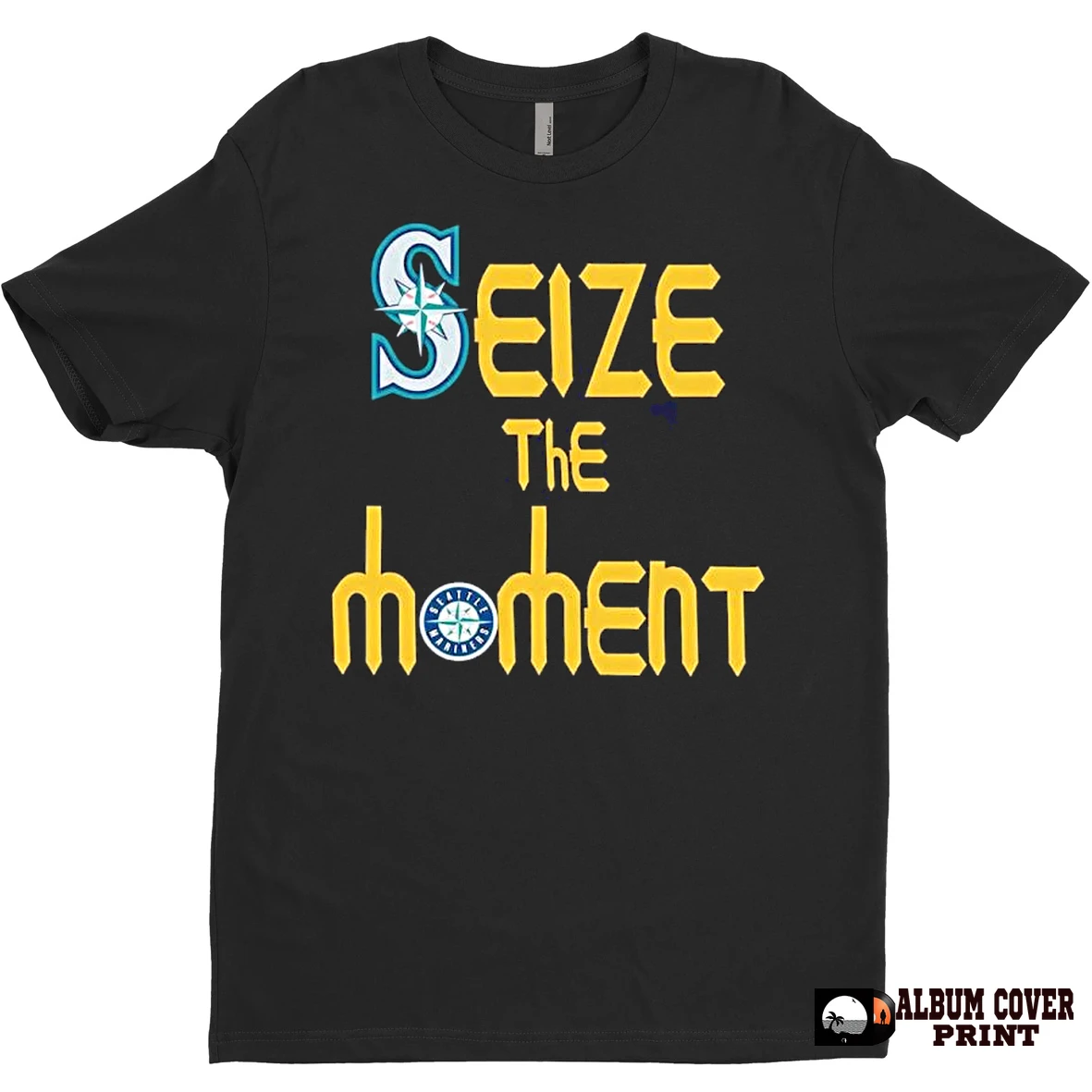 Original Seattle Mariners Seize The Moment Postseason T Shirt Sweater