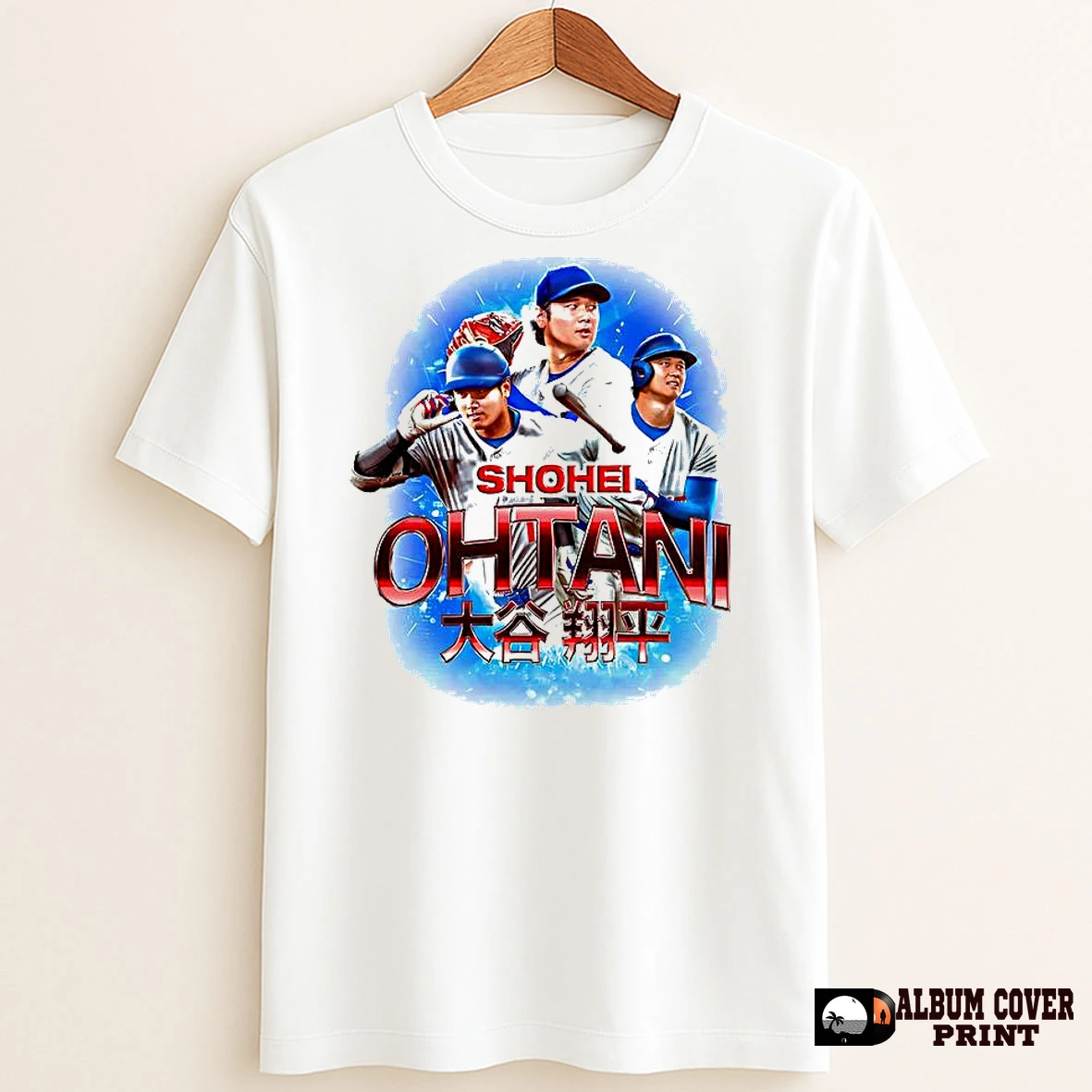 Original Shohei Ohtani Los Angeles Dodgers Mlb 2025 Player Collage T Shirt Sweater