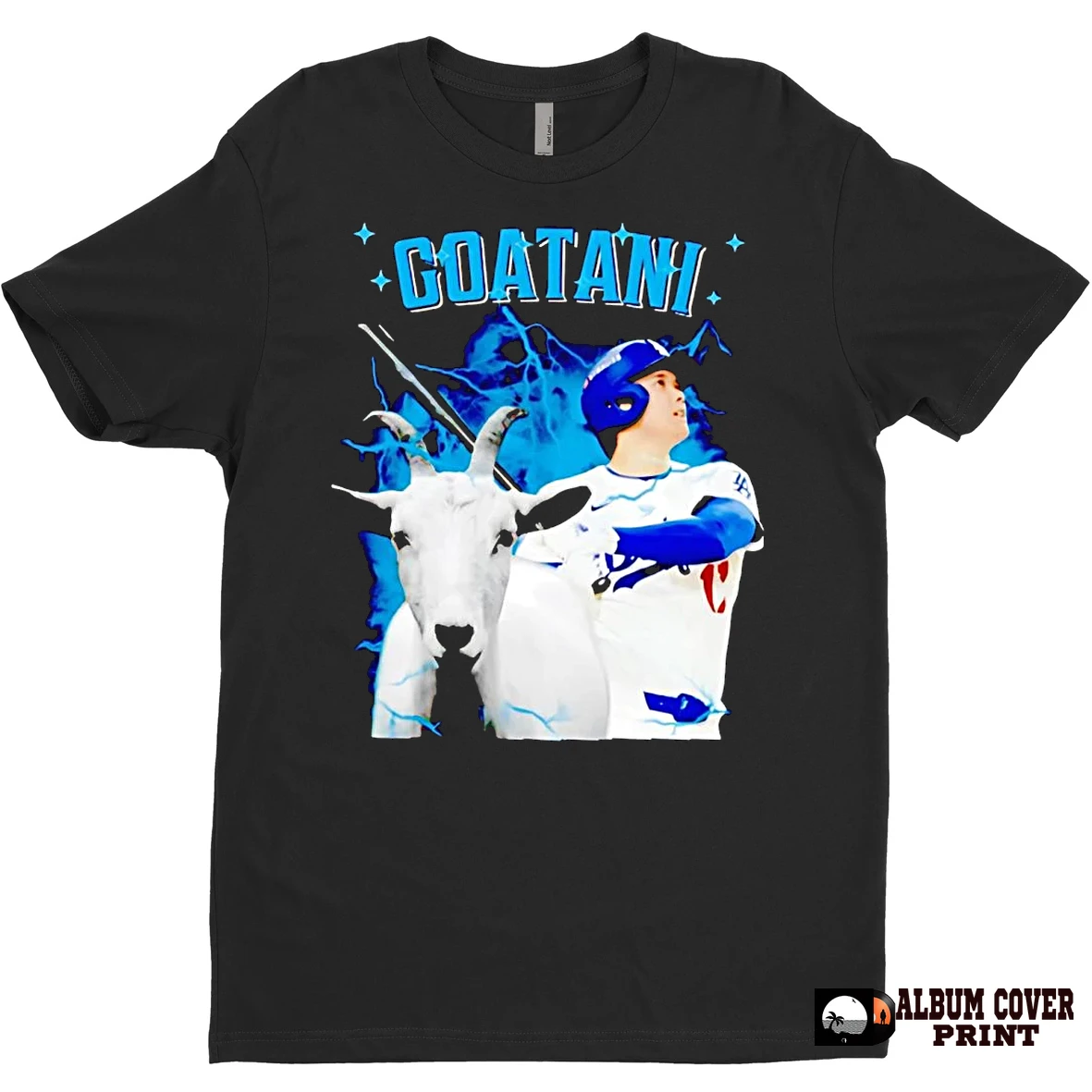 Original Shohei Ohtani Goat Goatani Dodgers T Shirt Sweater