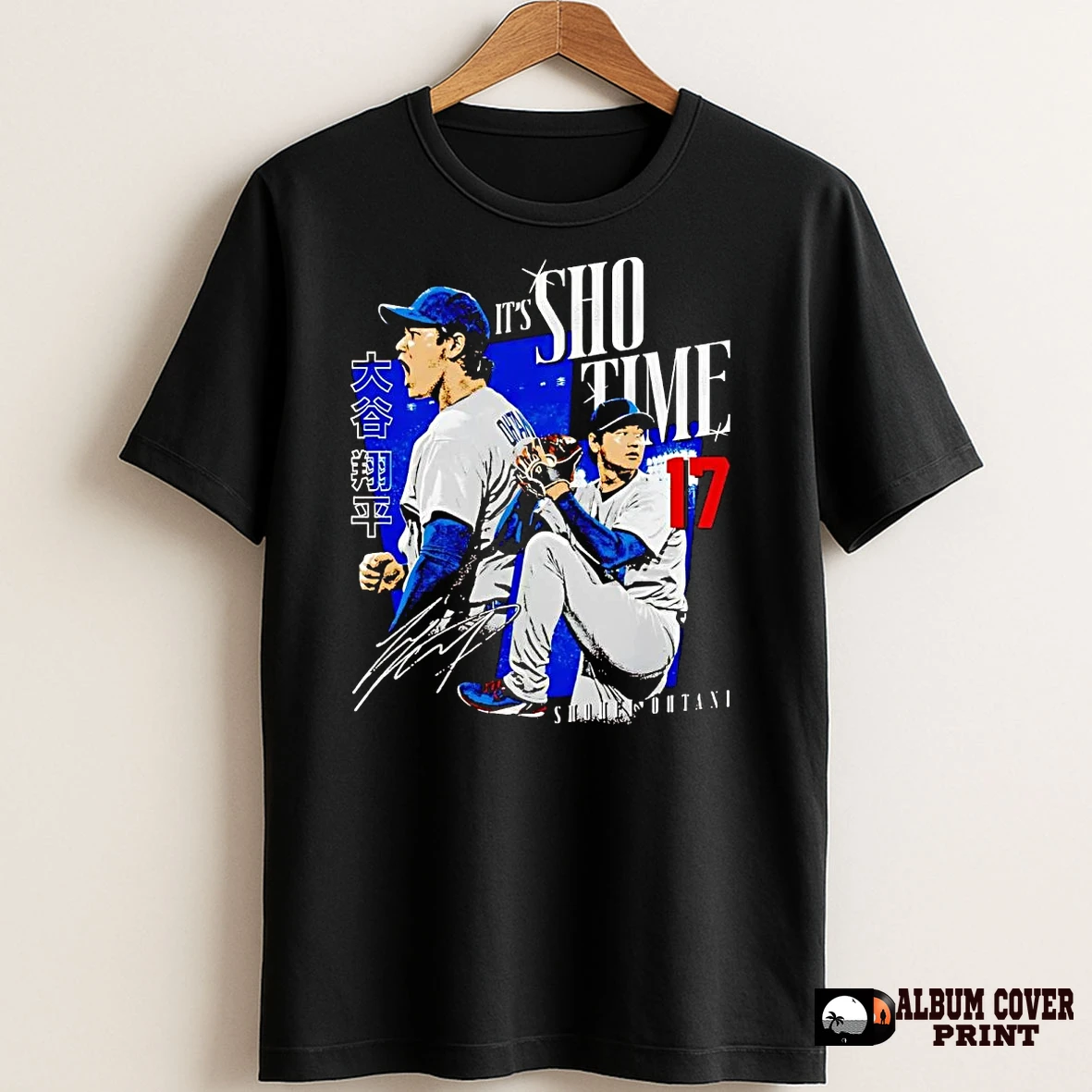 Original Shohei Ohtani Its Sho Time Signature T Shirt Sweater