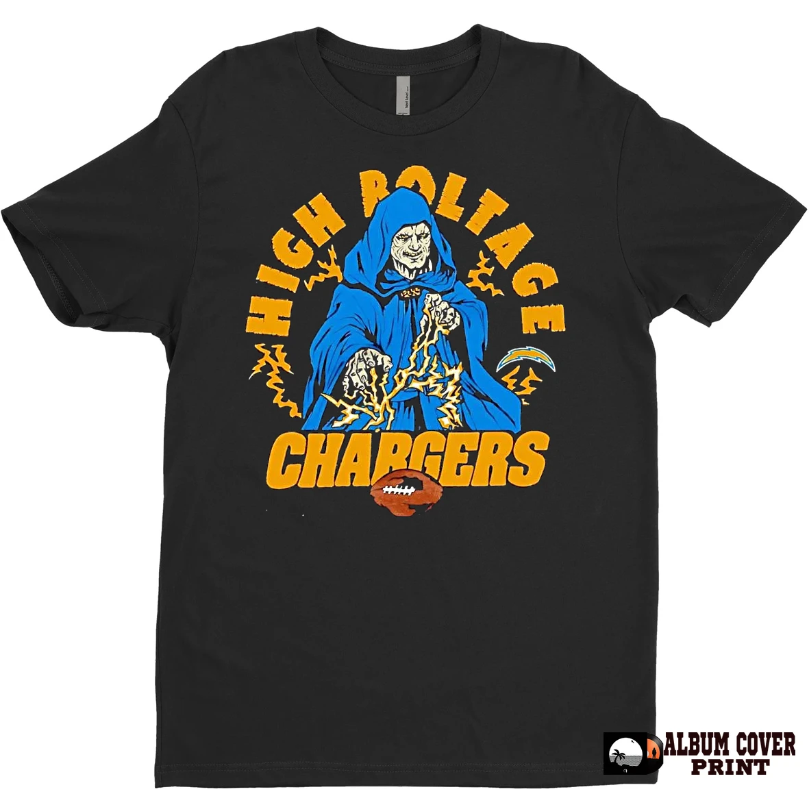 Original Star Wars Los Angeles Chargers High Voltage T Shirt Sweater
