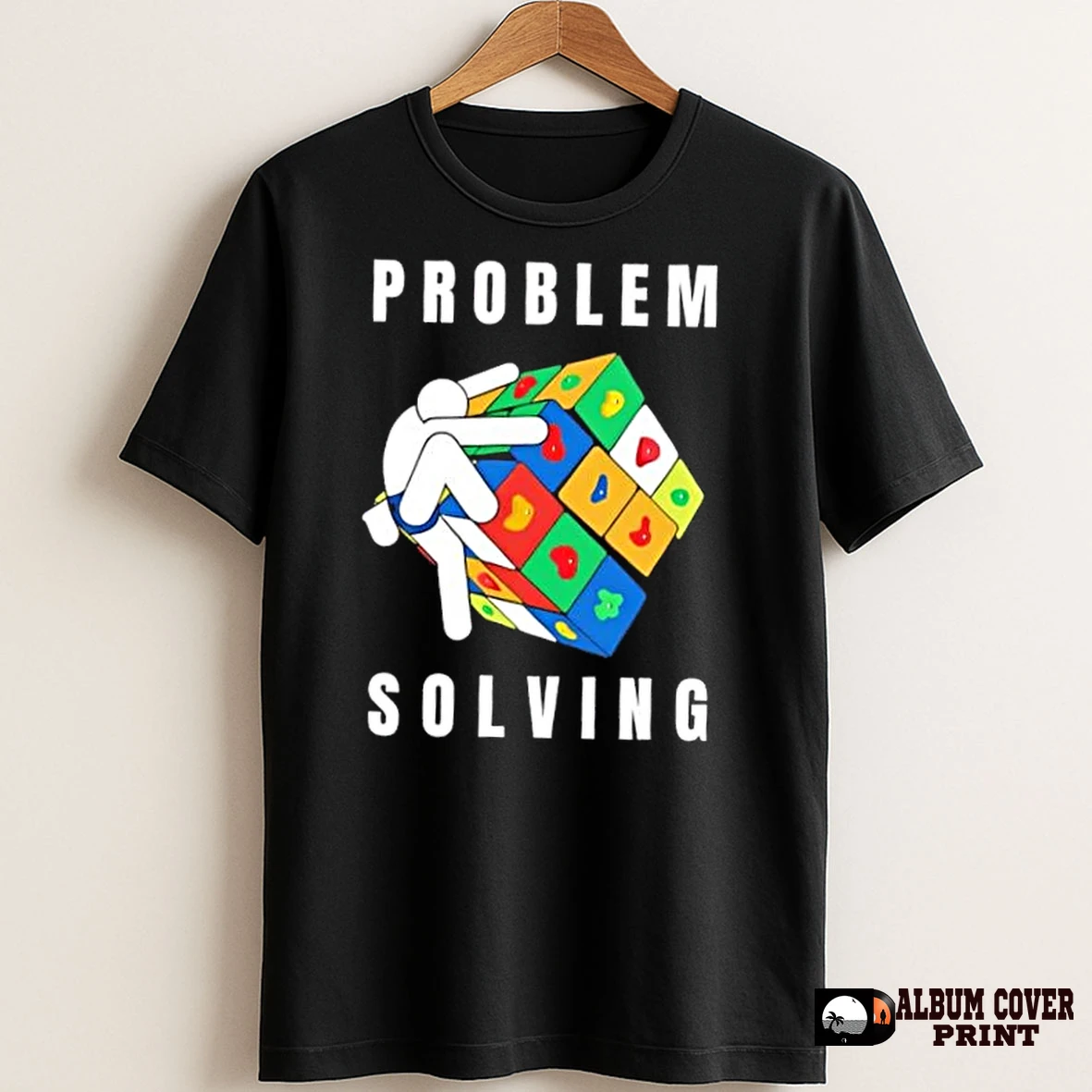 Original Stickman Rubix Cube Climb T Shirt Sweater