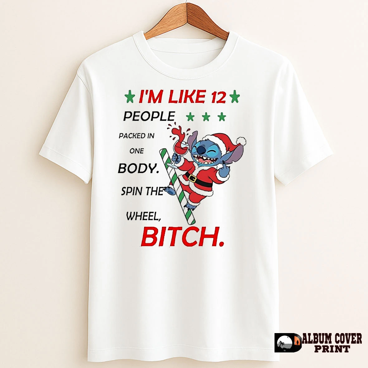 Original Stitch Im Like 12 People Packed In One Body Christmas T Shirt Sweater