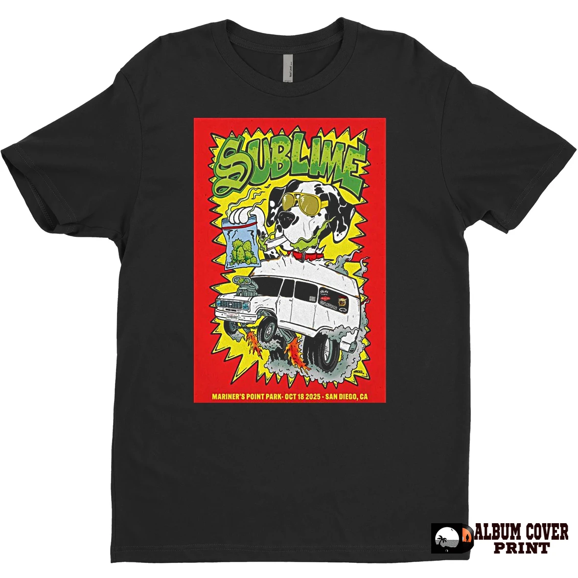Original Sublime Fall Tour October 18 2025 Mariners Point Park San Diego Ca T Shirt Sweater