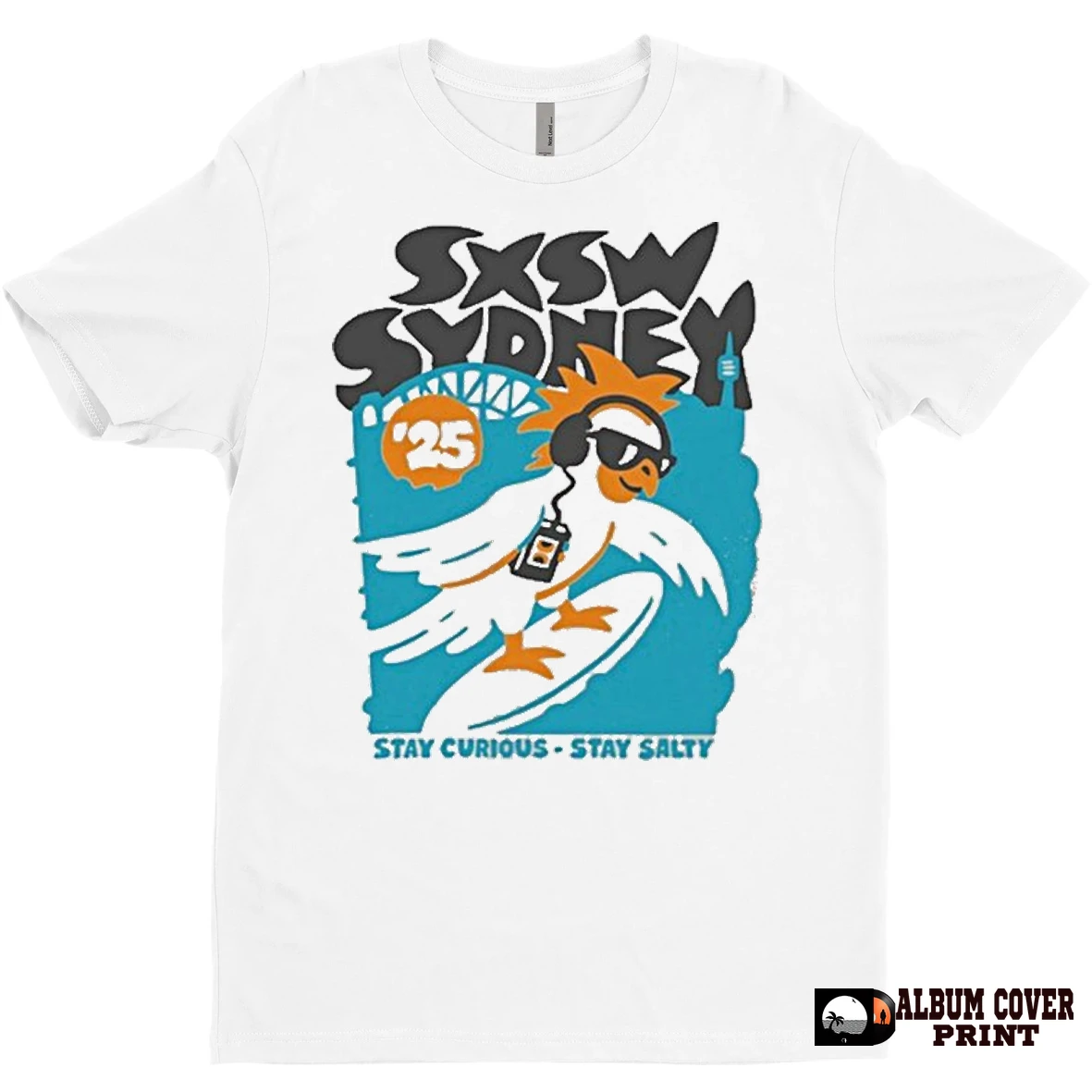 Original Sxsw Sydney Stay Curious Stay Salty 2025 T Shirt Sweater