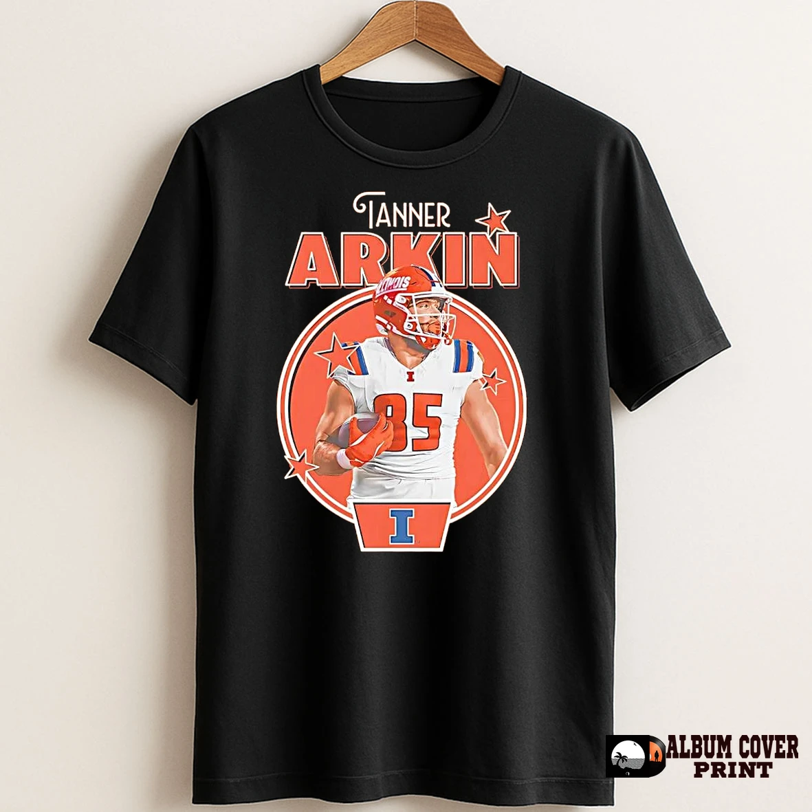 Original Tanner Arkin Portrait Ball Running T Shirt Sweater