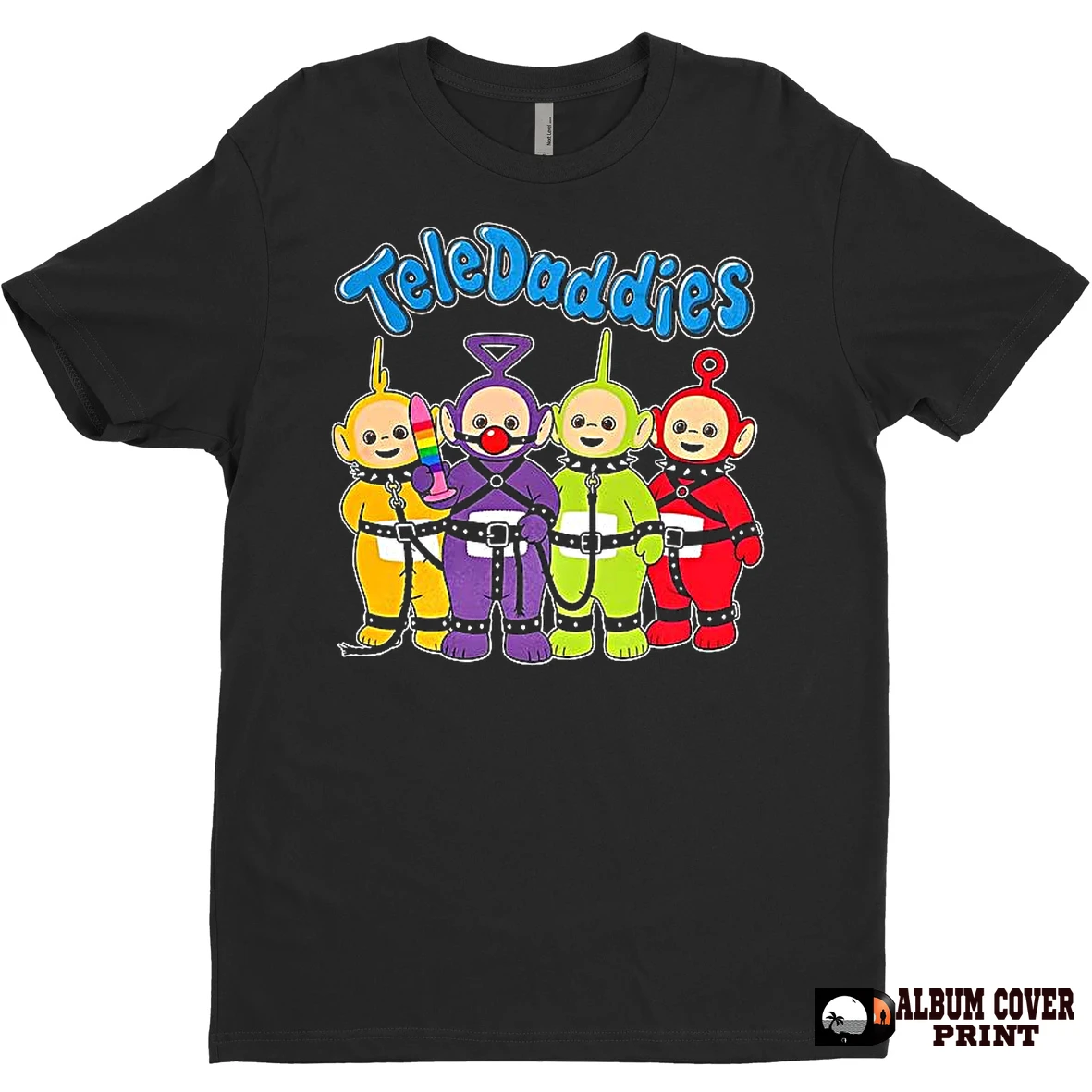 Original Teledaddies Teletubbies Parody Satirical T Shirt Sweater