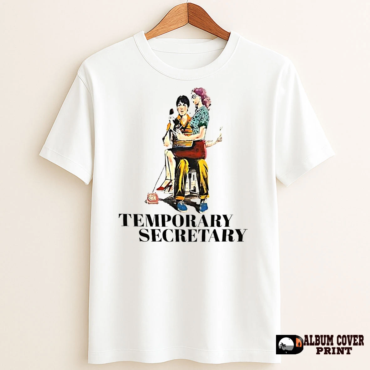 Original Temporary Secretary Vintage T Shirt Sweater