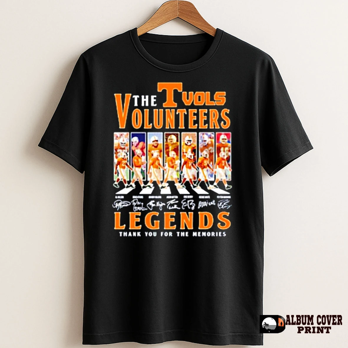 Original Tennessee Volunteers The Vols Volunteers Legends Thank You For The Memories T Shirt Sweater