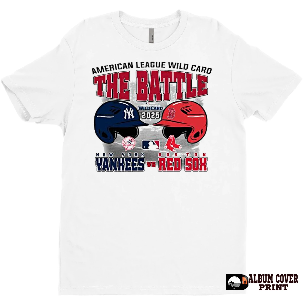 Original The Battle New York Yankees Vs Boston Red Sox 2025 Mlb Al Wild Card Matchup T Shirt Sweater