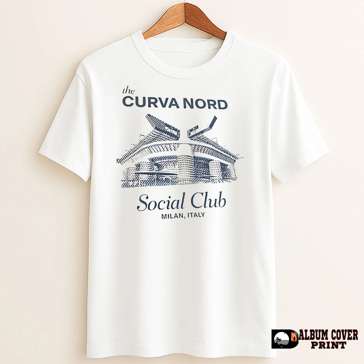 Original The Curva Nord Social Club T Shirt Sweater