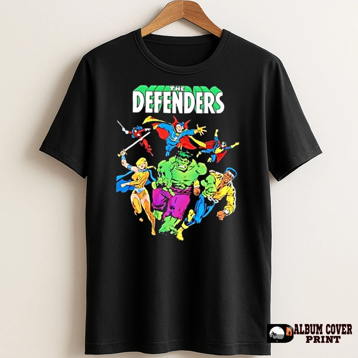 Original The Defenders Superheroes Cartoon T Shirt Sweater