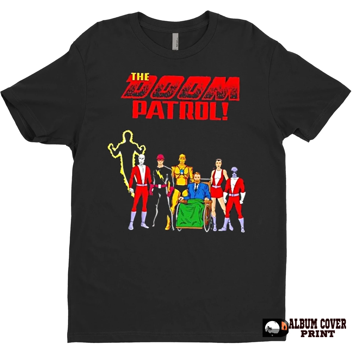 Original The Doom Patrol 1966 Cartoon T Shirt Sweater