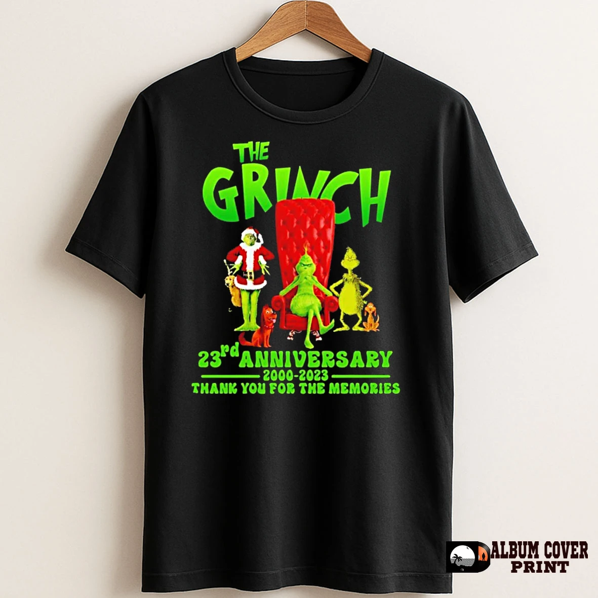 Original The Grinch 23rd Anniversary 2000 2023 Thank You For The Memories T Shirt Sweater