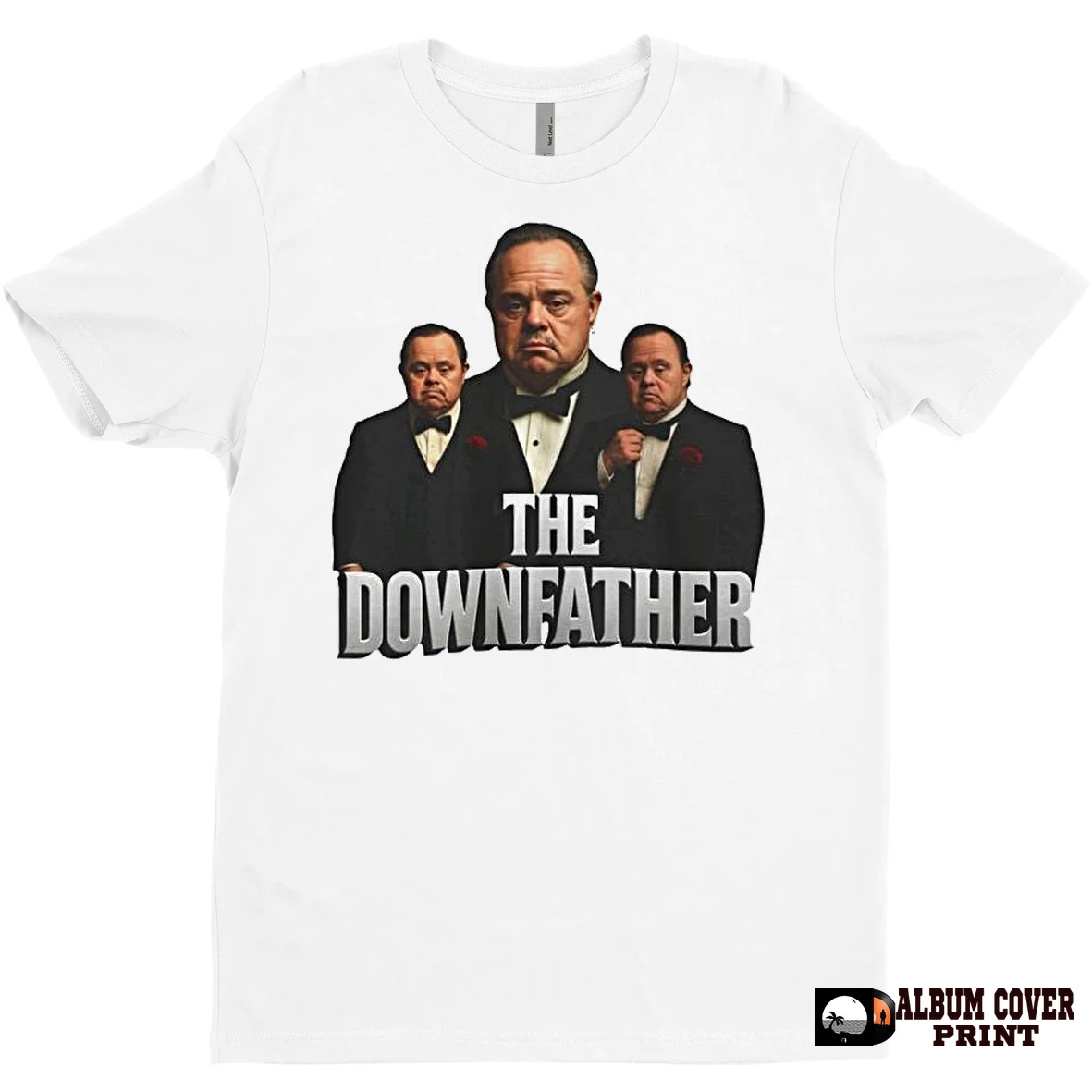 Original The Downfather The Father X Down Syndrome Graphic Ornaments T Shirt Sweater