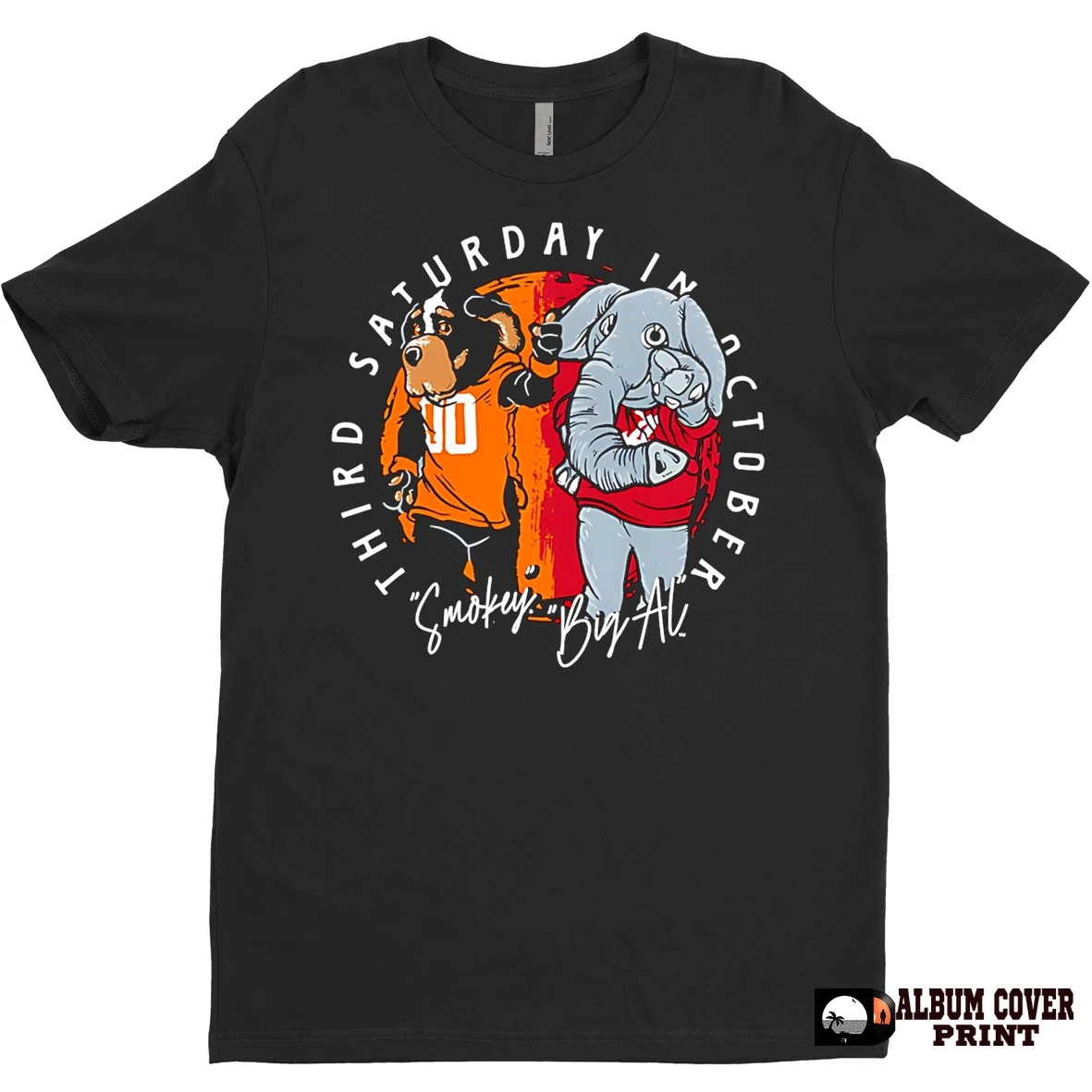 Original Third Saturday In October Smokey And Big Al Mascot T Shirt Sweater