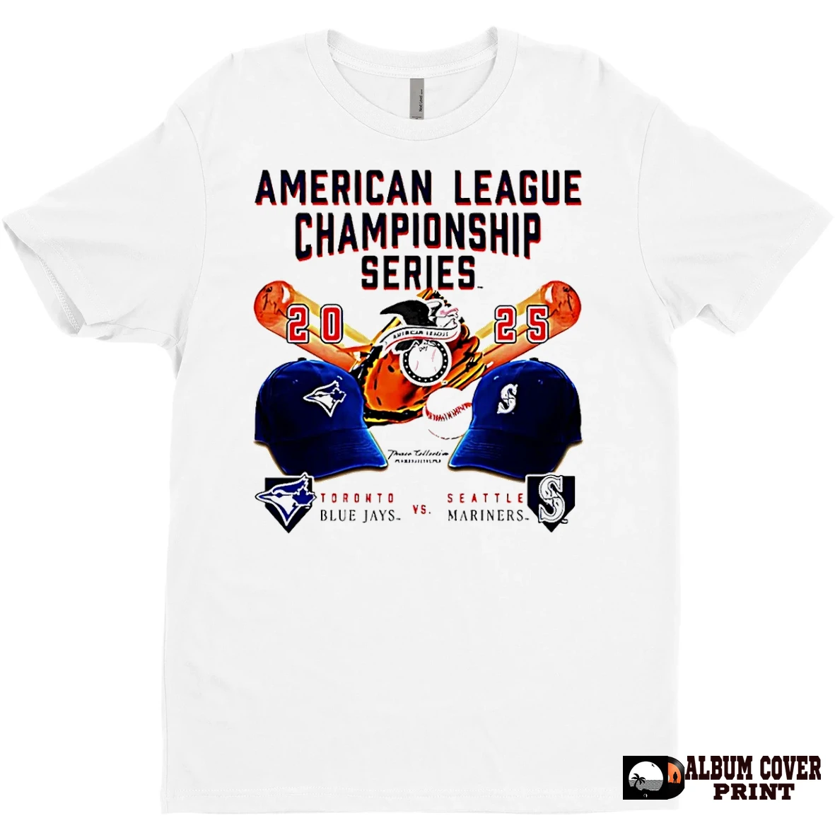 Original Toronto Blue Jays Vs Seattle Mariners 2025 American League Championship Series T Shirt Sweater