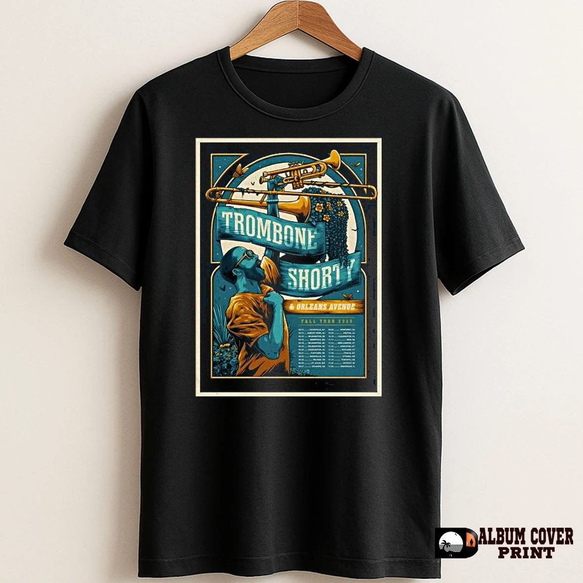 Original Trombone Shorty And Orleans Avenua Fall 2025 Shows T Shirt Sweater