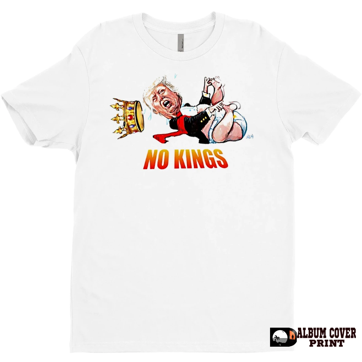Original Trump King Baby No Kings Caricature T Shirt Sweater