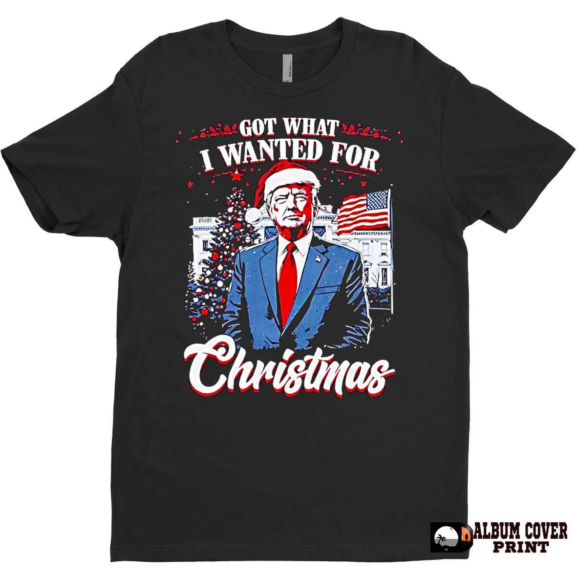 Original Trump Santa Got What I Wanted For Christmas T Shirt Sweater