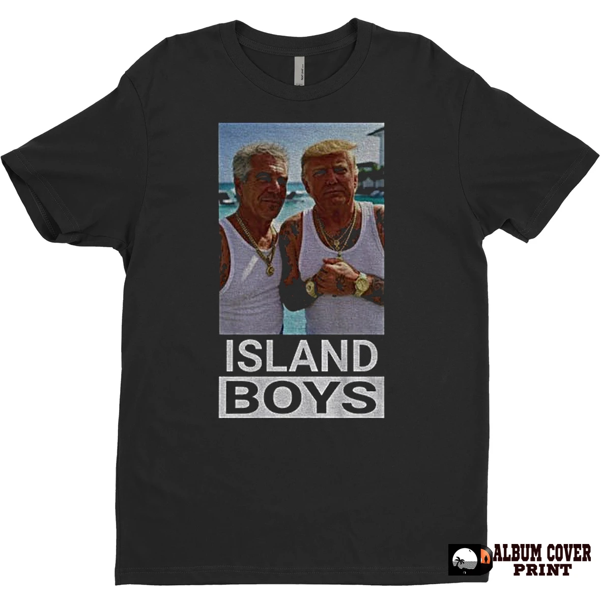 Original Trump Vs Epstein Tattoo Island Boys T Shirt Sweater