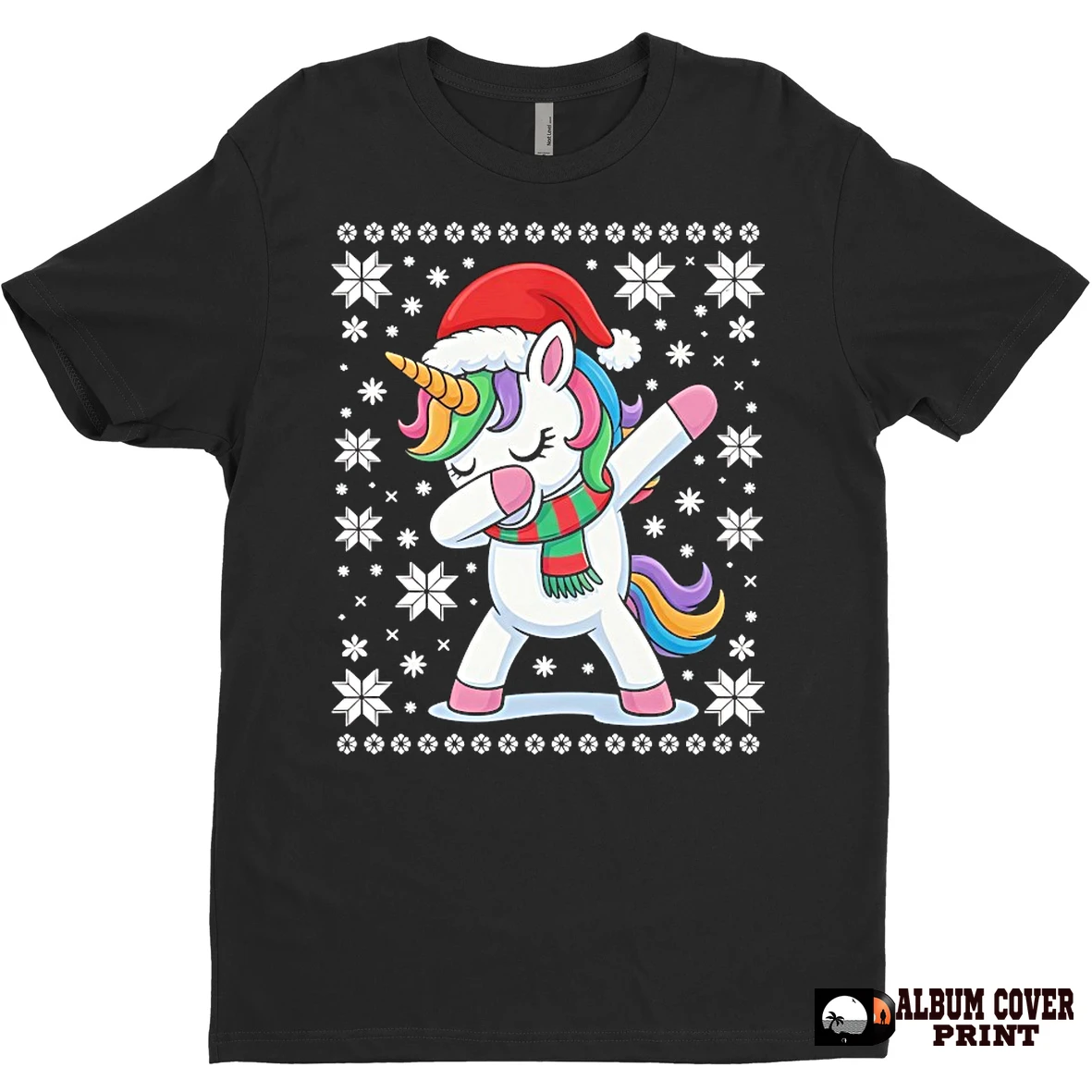Original Unicorn Dabbing Christmas T Shirt Sweater
