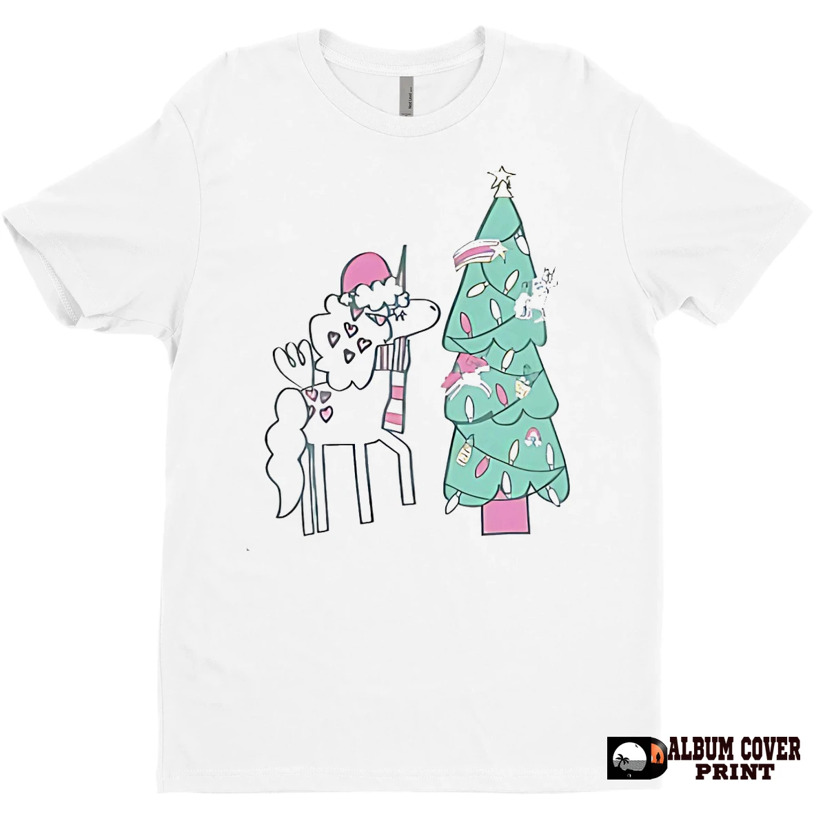 Original Unicorn Decorating Christmas Tree Holiday Magic T Shirt Sweater
