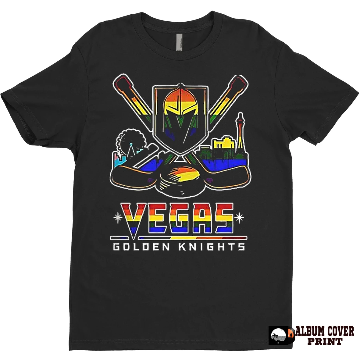 Original Vegas Golden Knights Love Its Knights Time Pride T Shirt Sweater