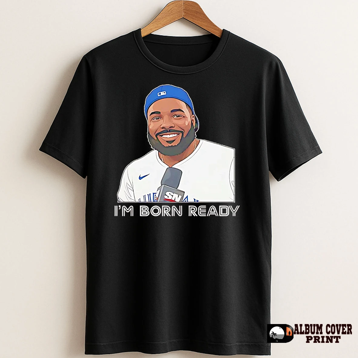 Original Vladimir Guerrero Jr Im Born Ready T Shirt Sweater