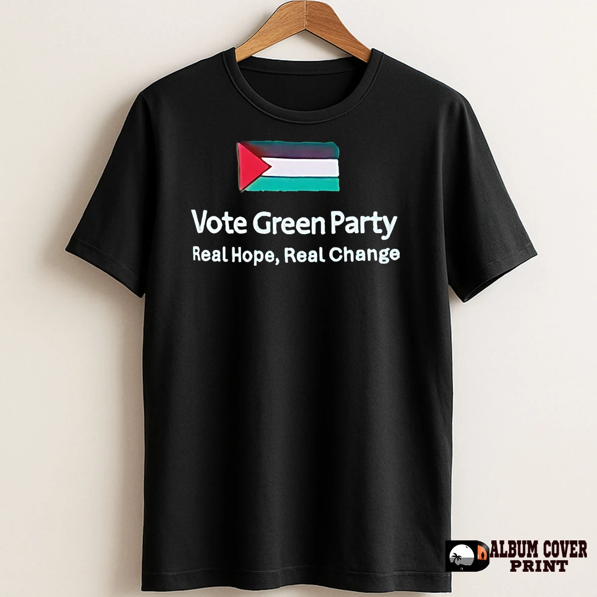 Original Vote Green Party Real Hope Real Change T Shirt Sweater