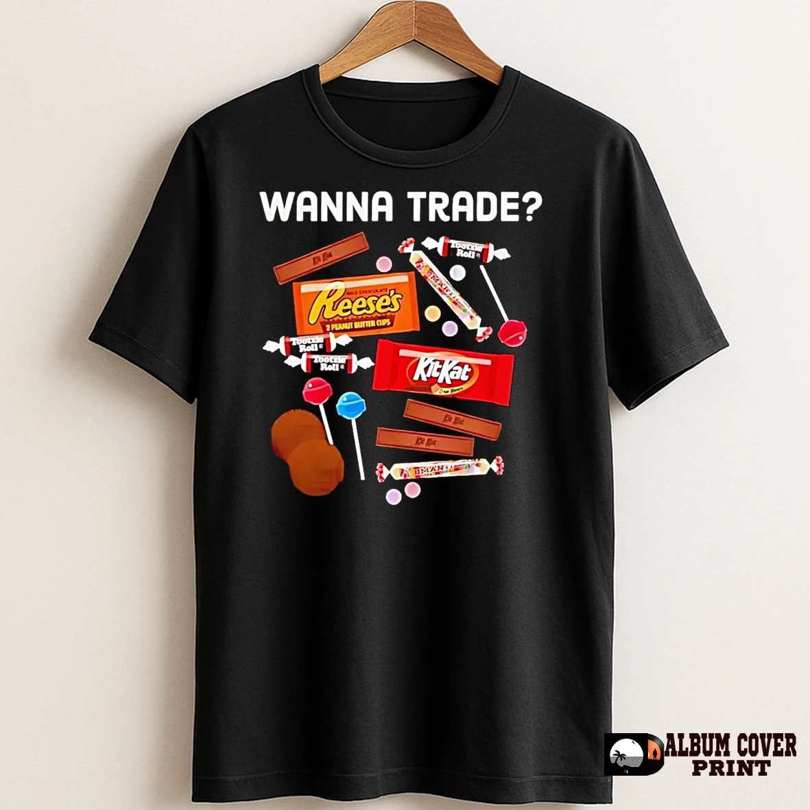 Original Wanna Trade Chocolate Bar T Shirt Sweater