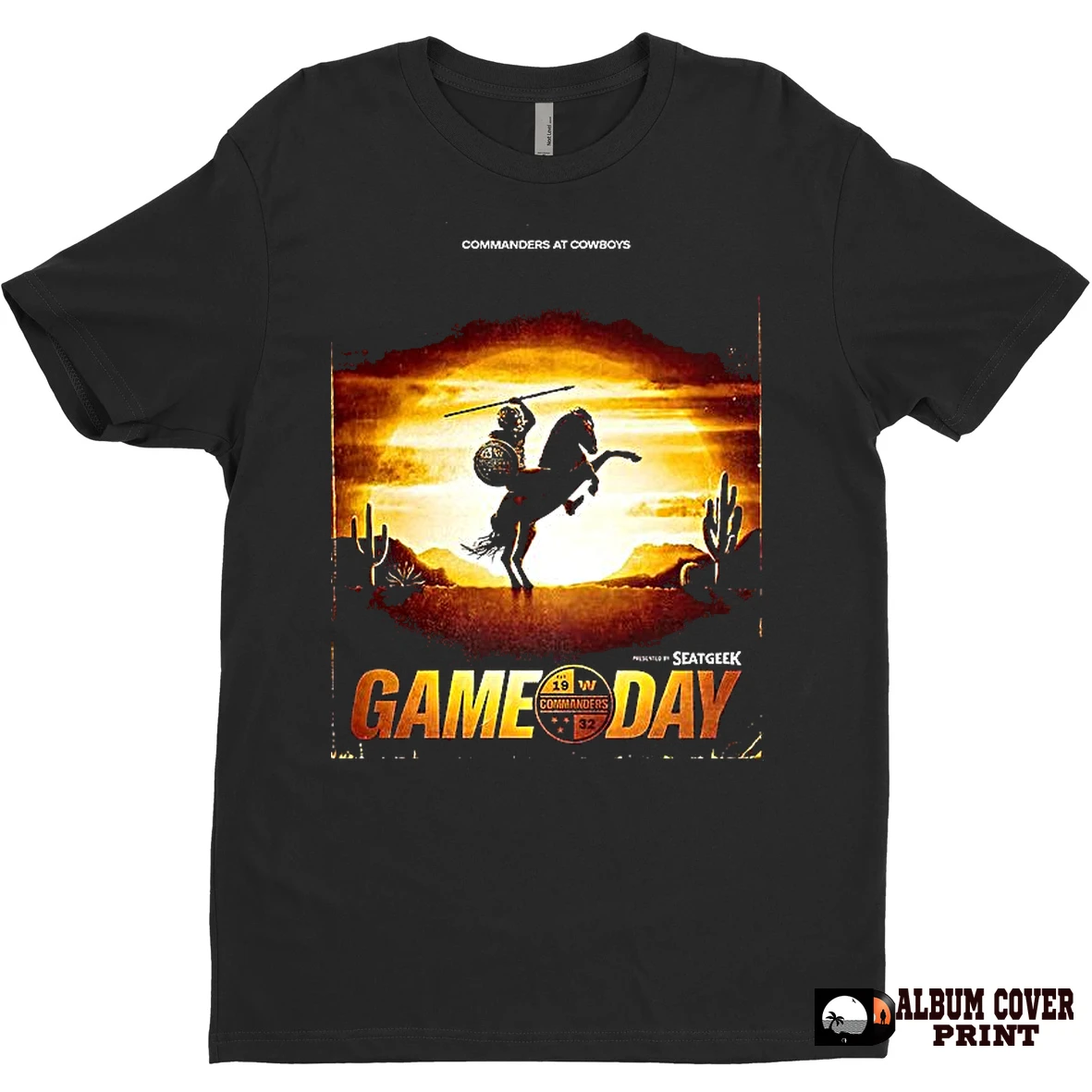 Original Washington Commanders Vs Dallas Cowboys Nfl 2025 Gamday T Shirt Sweater