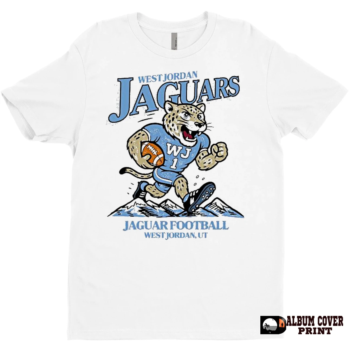 Original West Jordan Jaguars Football Mascot West Jordan Ut 2025 T Shirt Sweater